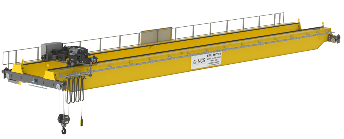 Çift Kiriş Tavan Vinci